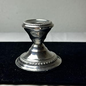 Fisher Sterling Candlesticks - Etsy
