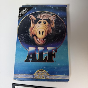 Vintage ALF Apple II Computer Game Box Office Software E-11