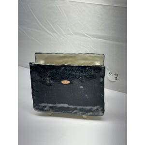 Vintage Nanzan Toen Tokoname Japonés Bonsai Pot Rectangular Plantador de Cerámica B-1
