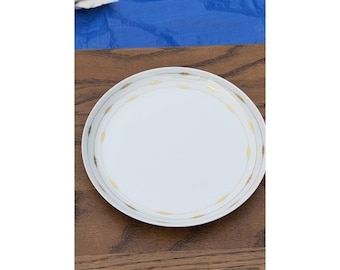 12 Rosenthal Studio-Linie Porcelain Dinner Plates Gold Trim Germany