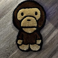 Bape Baby Milo Custom Rug - Etsy