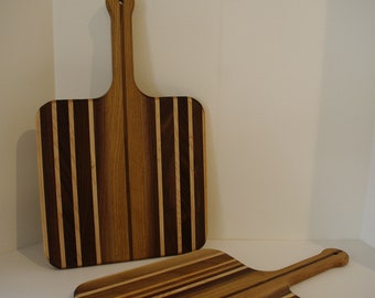 Large Wooden Cutting Board with Handle