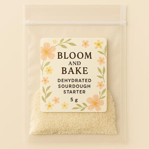 Dehydrated Sourdough Starter – Easy-to-Use, Organic, Perfect for Homemade Bread