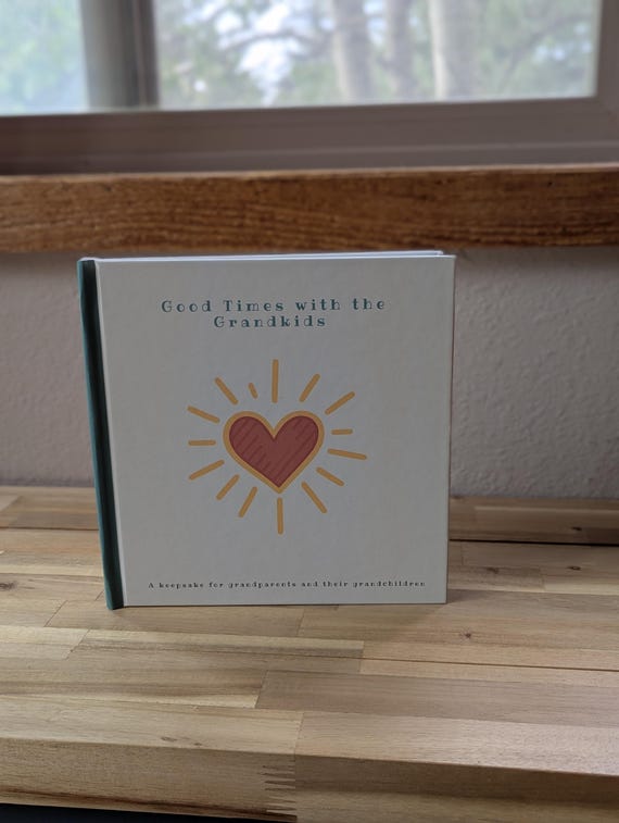 Good Times with the Grandkids: Photobook - Grandparent Journal - Grandma and Grandpa memory book