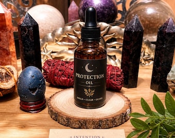 Protection Ritual Oil | Energetic Shielding & Grounding Anointing Oil