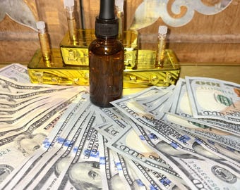 Money Manifestation Ritual Oil | Prosperity Anointing Blend