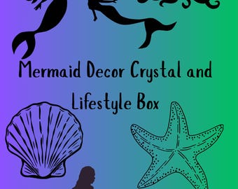 Mermaid realm crystal and lifestyle box