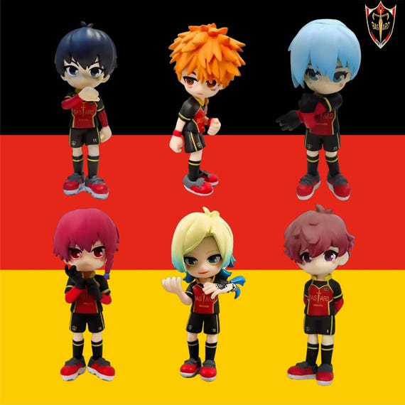 BLUE LOCK フィギュア A B セット Trading figure All 6 types set