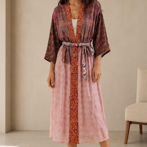 Handmade Vintage Silk Patchwork Robes