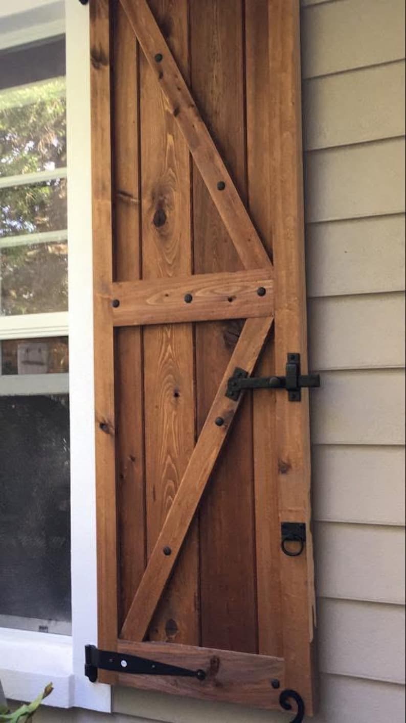Custom Wooden Window Shutters – Locally Sawmilled & Handcrafted - Etsy