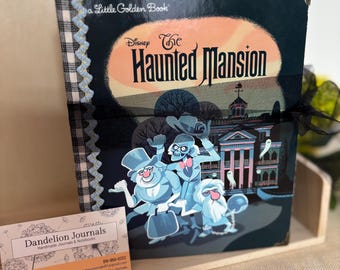 The Haunted Mansion - Altered Book - Journal Storybook