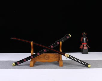 Handmade Shusui Katana: One Piece Roronoa Zoro Samurai Sword Replica