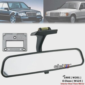 Mercedes Benz W124 S124 A124 190E 260E 300E 320E 85-95 View Mirror Free Shipping