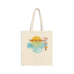 Cotton Canvas Tote Bag