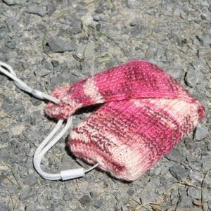 Elphie Custom Canon Digital Elph Camera Phone iPod MP3 Player Case Holder Snuggie Cozy Knitting PDF Pattern