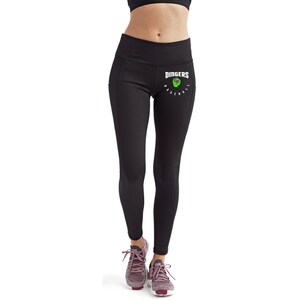 Leggings de baseball ITP Dingers pour femmes, leggings de baseball personnalisés