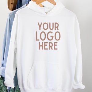 Custom Logo Hoodie, Personalized Hoodie, Business Apparel, Company Branding, Custom Team Shirts, Custom Printed Sweatshirt, Pocket Print