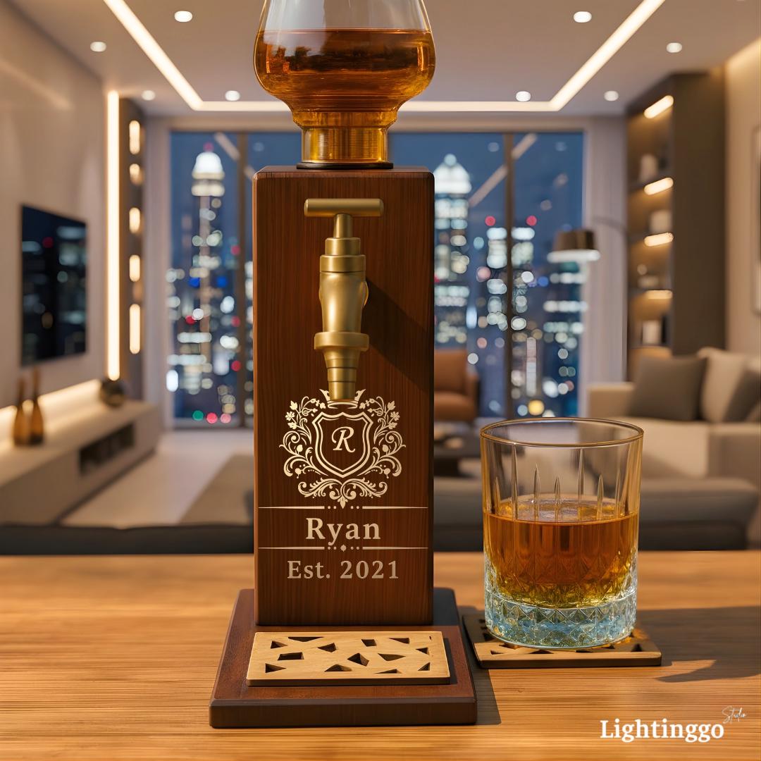 Whisky bottle stand - Etsy 日本