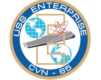 USS Enterprise CVN-65 Vector Logo