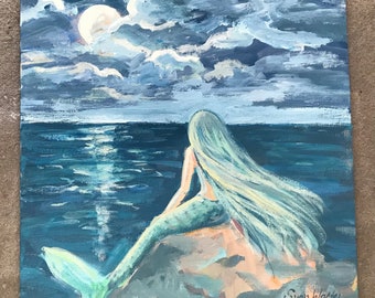 絵画　人魚 人魚」 by gennosuke｜Artmeter｜暮らしを彩るアートが、きっと