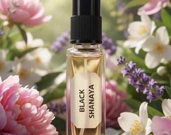 Perfume Black Shanaya: Aroma árabe unisex de lujo (10 ml)