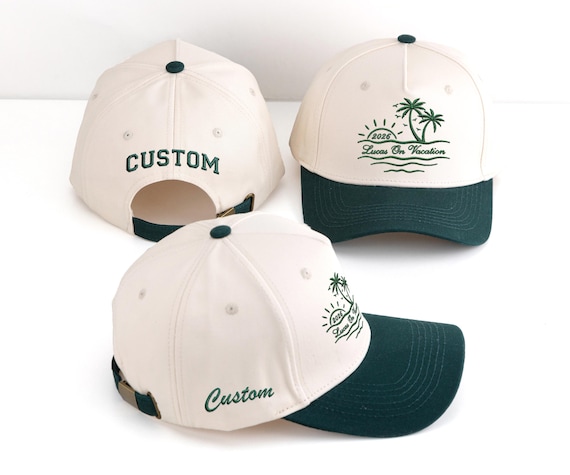 Personalized Text Embroidered Hats,Custom Trucker Cap,Logo Hat,Dad Hat,Bachelorette Party Hat,Custom Hat,Christmas Gifts,Gift for Her or Him