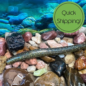 Handmade Soft Plastic Lures - 8 Pack Unique Blend, Custom Color Orders Available - Limited Supplies, Only While Lasts
