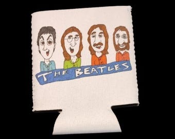 Beatles Stubby Holder by TheSketchMachine