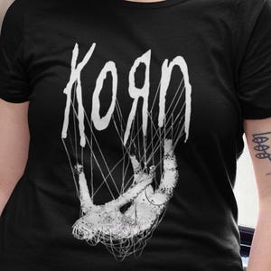 Unisex Tshirt Korn, Korn T-Shirt - Light Grenades - Korn  Merch - Clothing - Casual Rock Steel Panther, Quality Tshirt Comfortable