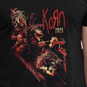 Unisex Tshirt Korn, Korn T-Shirt - Light Grenades - Korn  Merch - Clothing - Casual Rock Steel Panther, Quality Tshirt Comfortable