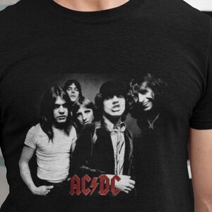 Unisex Tshirt ACDC, ACDC T-Shirt - Light Grenades - ACDC Merch - Clothing - Casual Rock