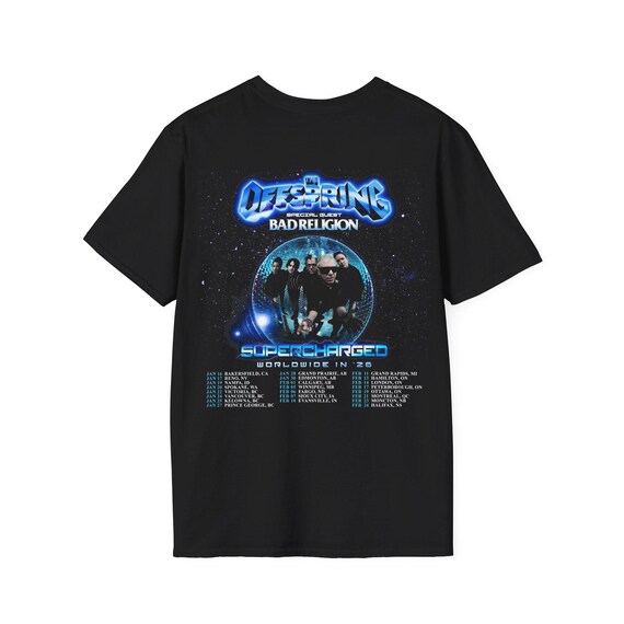 The Offspring Concert Tour 2026 Unisex T-shirt - Rock Music Band