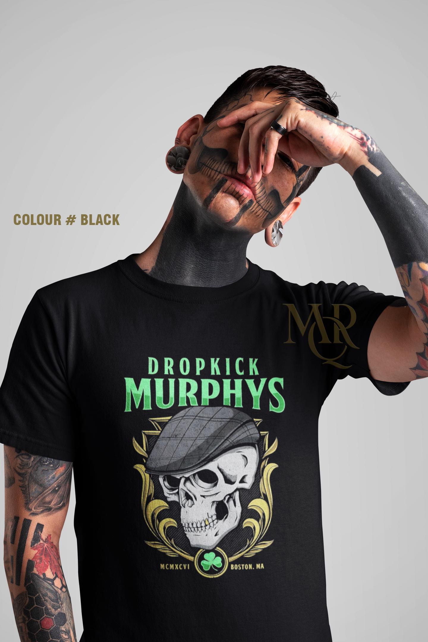 レア USA製DROPKICK MURPHYS×RANCIDツアーTシャツ 古着 ドロップキック