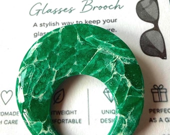Glasses Holding Brooch, Sunglasses Brooch, Handmade Unique Design/Useful Gift, Mom/Nan/Teacher/Nurse