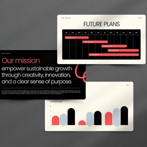 Modern Business Pitch Deck Canva Presentation | Marketing Strategy  Presentation Template, Guidelines, Data Report