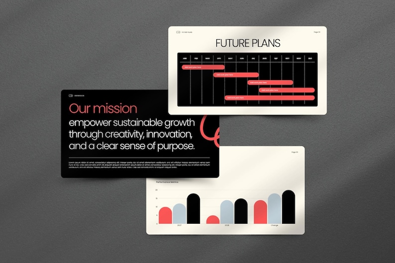 Modern Business Pitch Deck Canva Presentation | Marketing Strategy  Presentation Template, Guidelines, Data Report