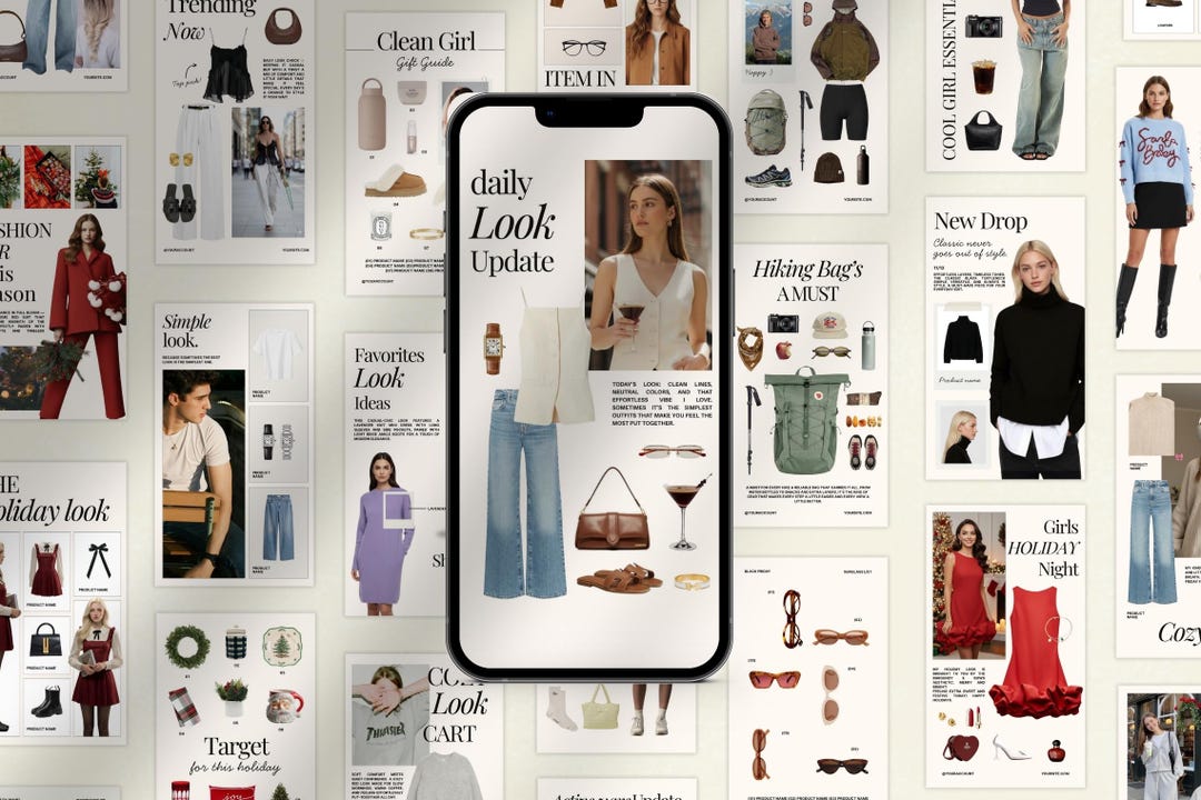 80 Editable LTK Instagram Canva Templates, Fashion & Lifestyle - Etsy