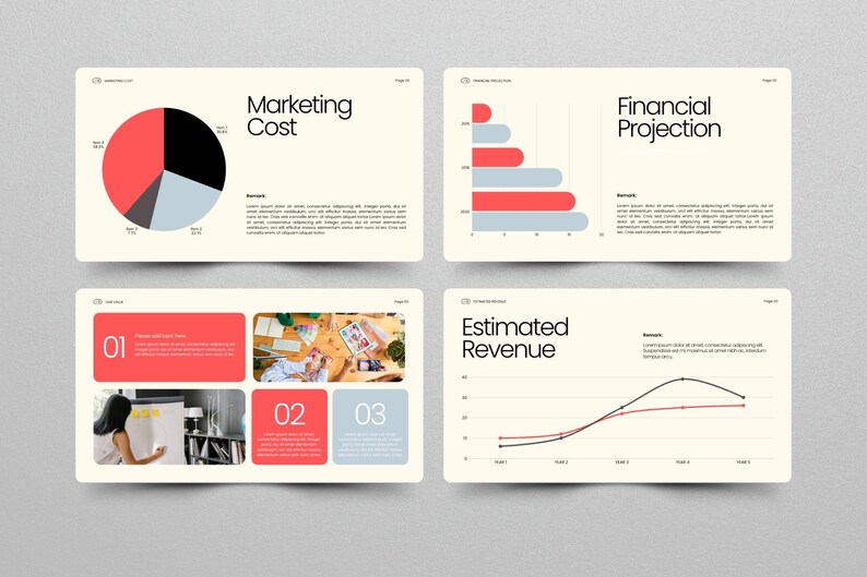 Modern Business Pitch Deck Canva Presentation | Marketing Strategy  Presentation Template, Guidelines, Data Report