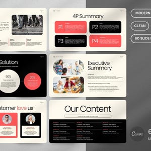 Modern Business Pitch Deck Canva Presentation | Marketing Strategy  Presentation Template, Guidelines, Data Report