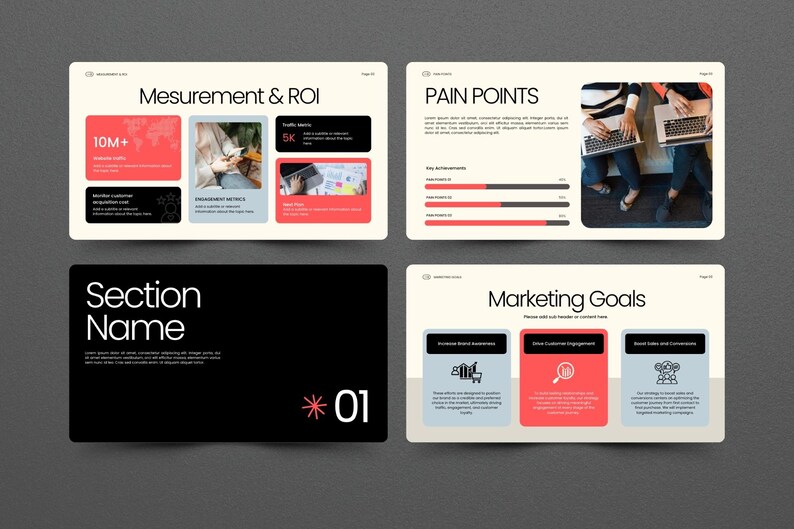 Modern Business Pitch Deck Canva Presentation | Marketing Strategy Presentation Template, Guidelines, Data Report image 8