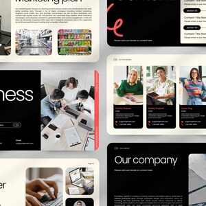 Modern Business Pitch Deck Canva Presentation | Marketing Strategy  Presentation Template, Guidelines, Data Report