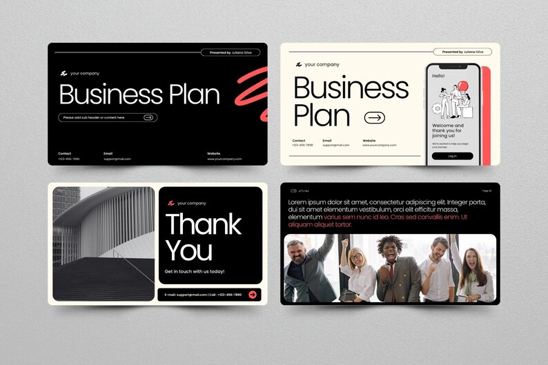 Modern Business Pitch Deck Canva Presentation | Marketing Strategy  Presentation Template, Guidelines, Data Report