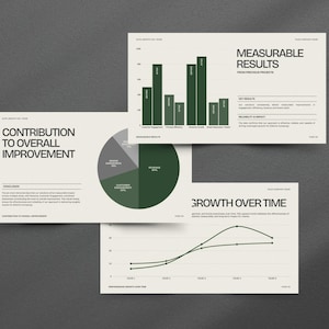 Modern Business Pitch Deck PowerPoint & Canva Template | Project Management Presentation Plan