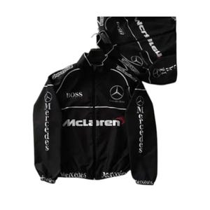 Mercedes Benz Formula 1 Jacket, Pit Crew Grand Prix Racing Top Gear Retro Jacket, Unisex Streetwear Jacket Sport jacket unisex jacket fit