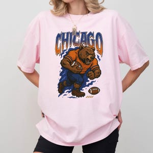 Chicago Football Bears Design png, Digital Download, Chicago Png, Football PNG, Sports Fan Apparel, PNG files, Game day Football