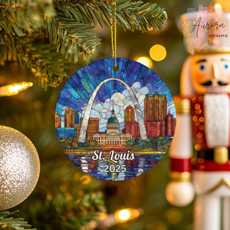 St. Louis Custom Ornament - Thumbnail 5