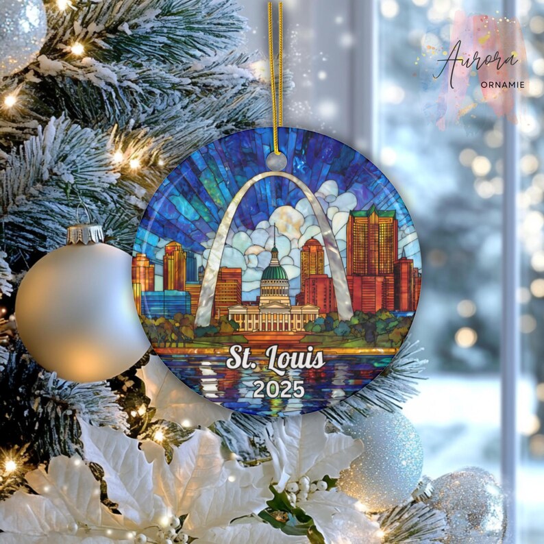 St. Louis Custom Ornament