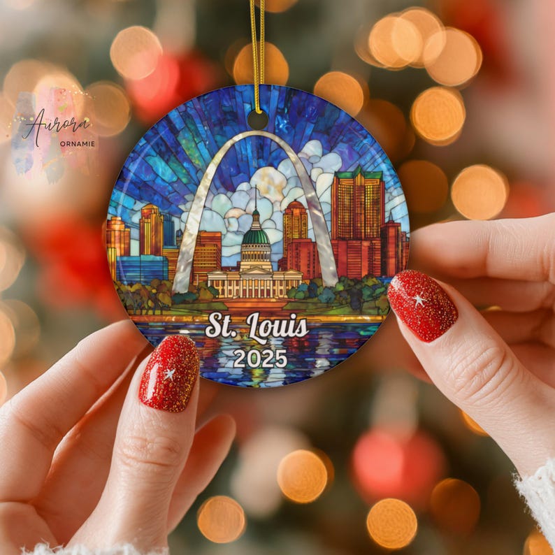 St. Louis Custom Ornament - Thumbnail 4