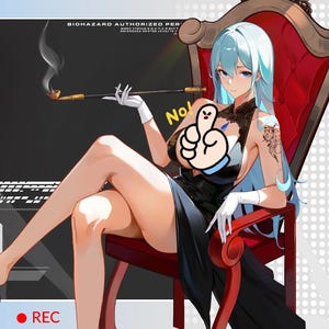 Sexy Lady/Vorgefertigtes Live2D Vtube Studio Model/Bearbeitbar und manipuliert/Kommerzielle Nutzung/10+exp