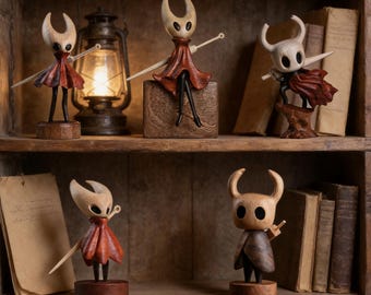 Hollow Knight フィギュア 3体セット – ビデオゲームコレクター向け